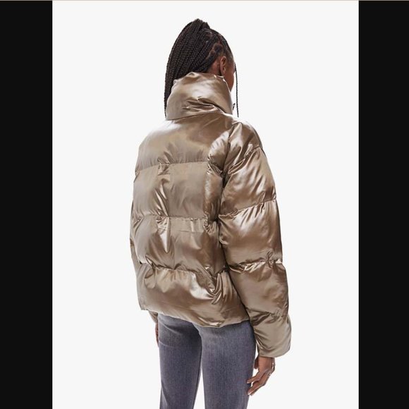 MOTHER The Buttoned Up Puffer Jacket (Luster) - Picture 3 of 11